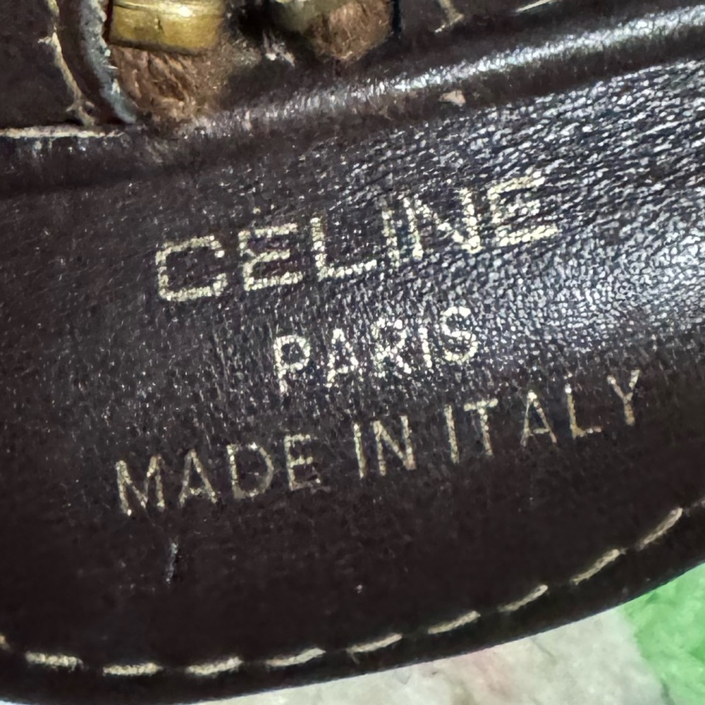 Celine "Vintage" Boston bag. - Picture 10 of 11